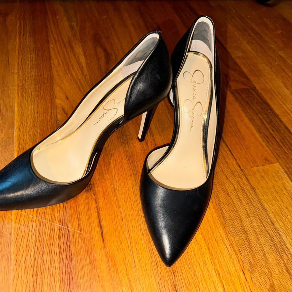 Jessica Simpson Black Heels